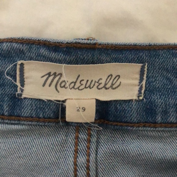 Madewell high rise button fly short - Picture 2 of 3